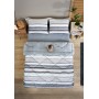 ETE HOMETEX ÇİFT KİŞİLİK LÜX WELSOFT YORGAN SETİ 195X215CM TASEL GRİ 8696474231951